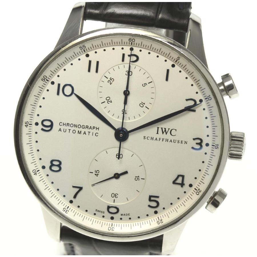 IWC】IWC ポルトギーゼ クロノグラフ IW371446 自動巻き メンズ 