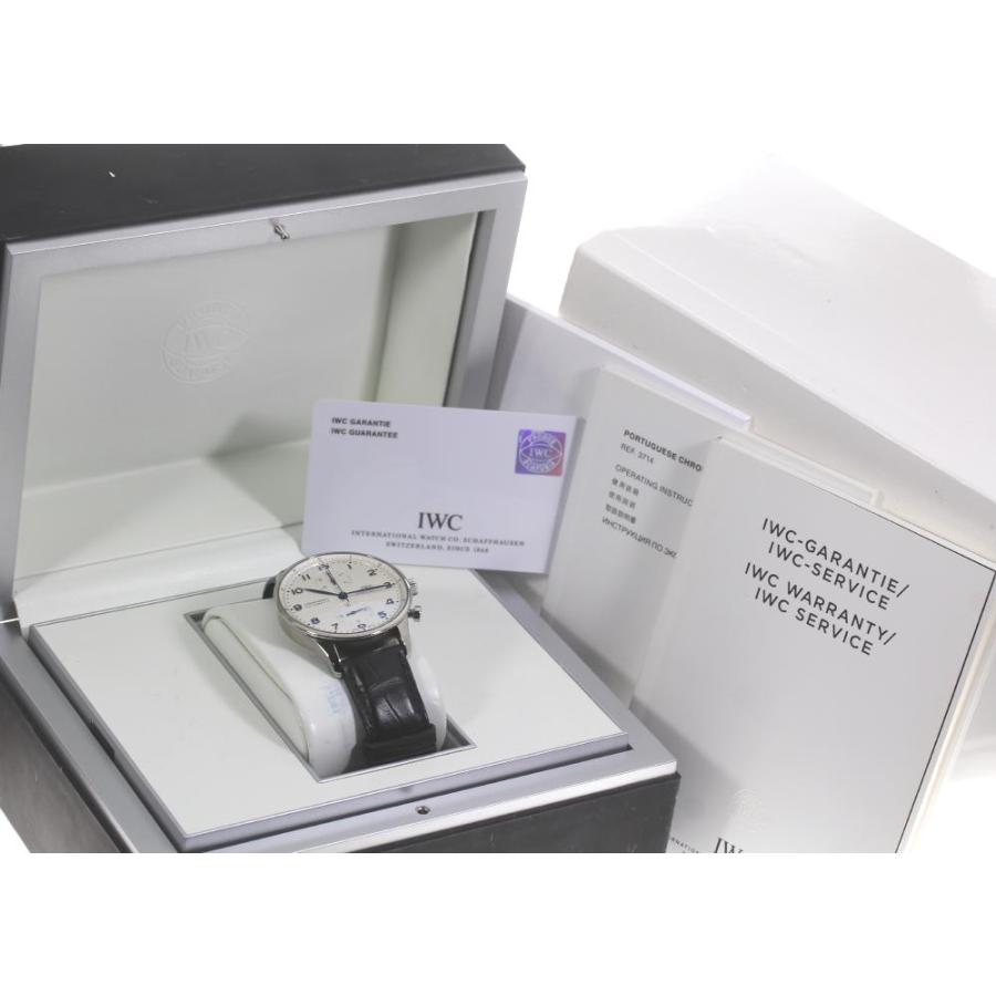 IWC】IWC ポルトギーゼ クロノグラフ IW371446 自動巻き メンズ