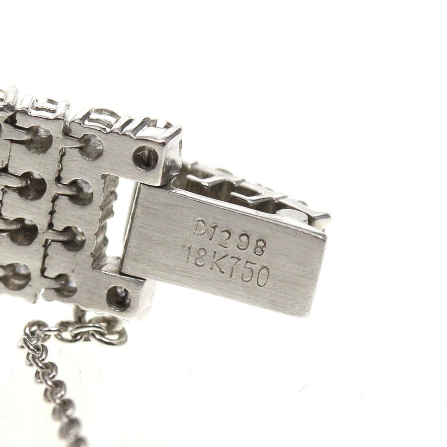 ダルバーニ DALUVANI K18WG ダイヤモンド12.98ct クォーツ レディース 良品 _521753【ev15】 ダルバーニ DALUVANI K18WG ダイヤモンド12.98ct クォーツ レディース