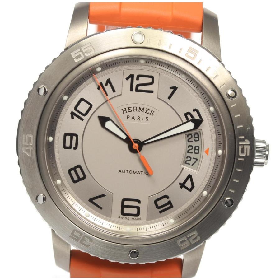 美品 Hermes エルメス クリッパー スポーツオート Cp2 741 自動巻き メンズ Closer Yahoo ショップ 通販 Yahoo ショッピング