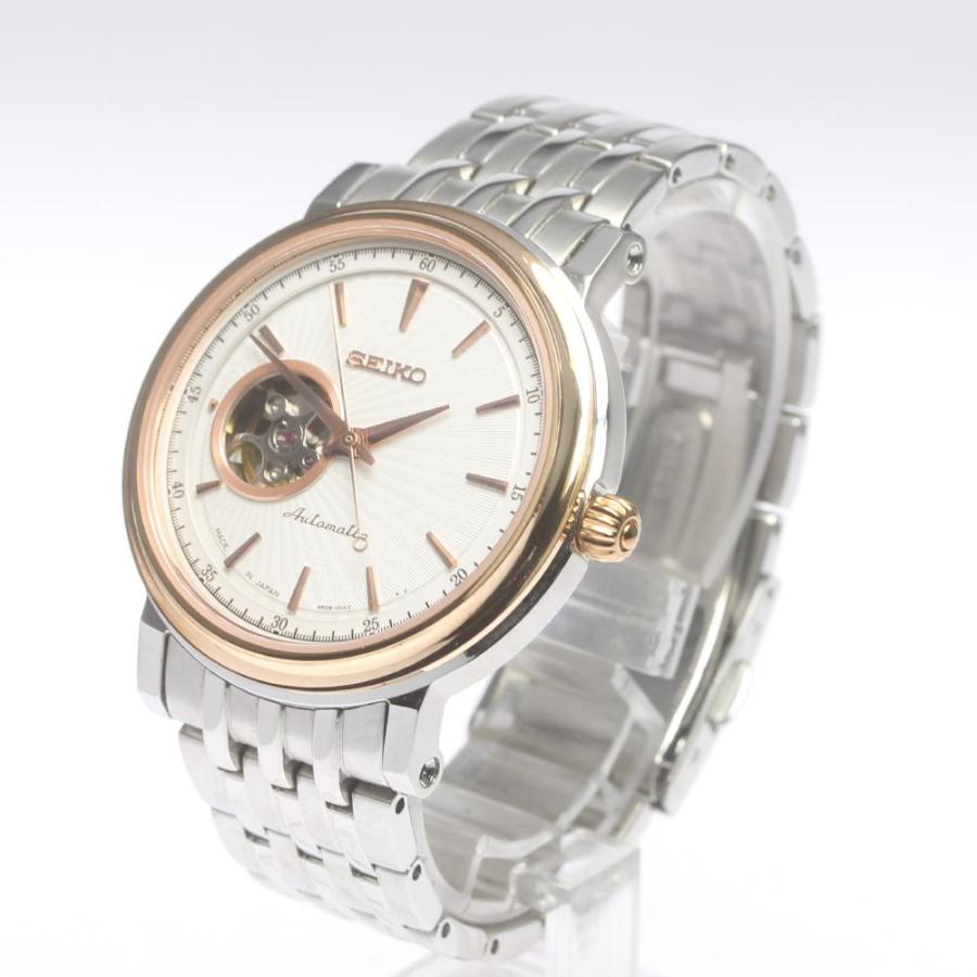 SEIKO/セイコー　プレサージュ 4R38-02A0  ホワイト　腕時計 SEIKO 〇〇 セイコー プレサージュ メカニカル 自動巻き 腕時計