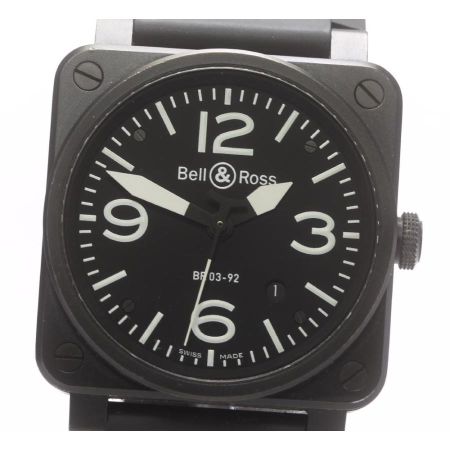Bell Ross ベル ロス ブラックマット デイト Br03 92 自動巻き メンズ Ev10 Closer Yahoo ショップ 通販 Yahoo ショッピング