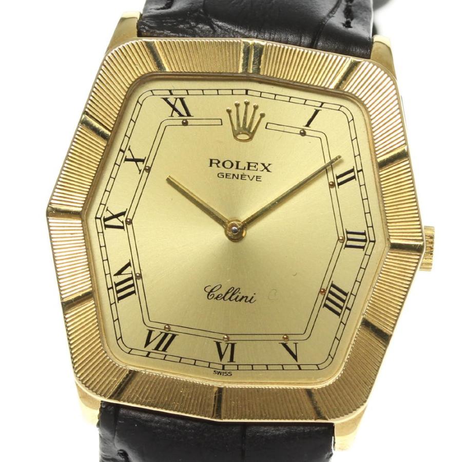 ROLEX 【ROLEX】ロレックス チェリーニ K18YG Cal.1601 4170 手 ROLEX 【ROLEX】ロレックス チェリーニ K18YG Cal.1601 4170 手