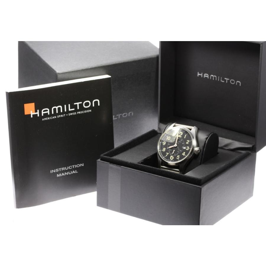 HAMILTON アナログ腕時計 自動巻き時計　ブラック H706550 HAMILTON アナログ腕時計 自動巻き時計ブラック H706550