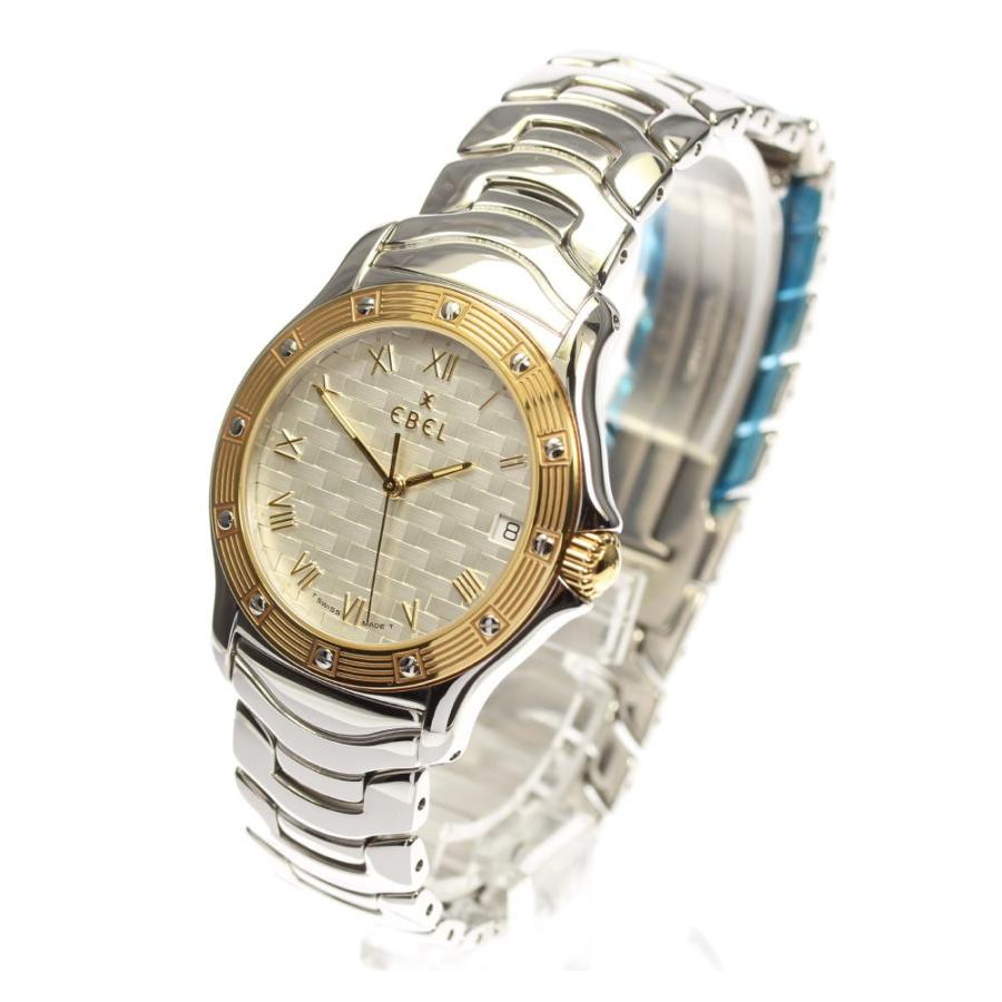 EBEL（エベル） ☆美品【EBEL】エベル ドレスウェーブ デイト E6187932 