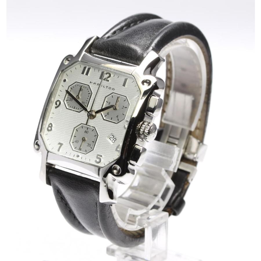 ハミルトン　ロイド　H194120 クオーツ HAMILTON ☆美品【HAMILTON】ハミルトン ロイド デイト クロノ