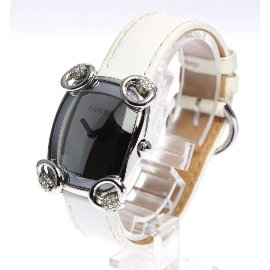 GUCCI ☆良品【GUCCI】グッチ ホースビットカクテル 117.5 クォーツ