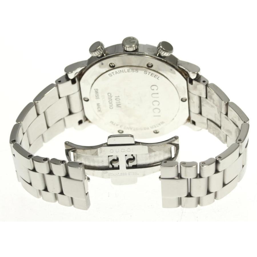 GUCCI（グッチ） 【GUCCI】グッチ 101M Chrono YA101339 クォーツ 