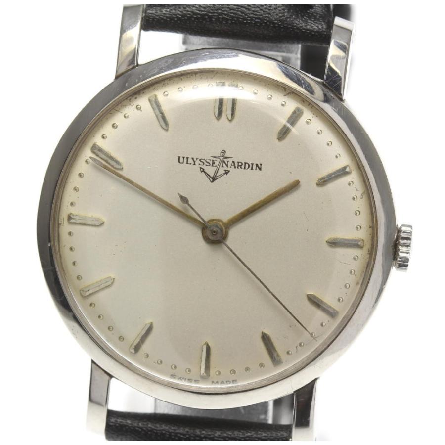 ULYSSE NARDIN ユリスナルダン プラチナ レディース 手巻き腕時計 ULYSSE NARDIN（ユリスナルダン） ☆訳あり【Ulysse Nardin】ユリス