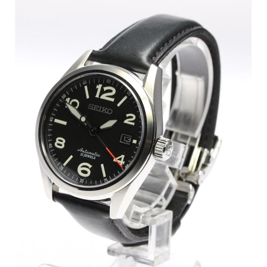 SEIKO メカニカル 6R15 自動巻き腕時計 SARG011 黒文字盤 Seiko Black Dial Automatic Dress Watch with 40.3mm Case, and