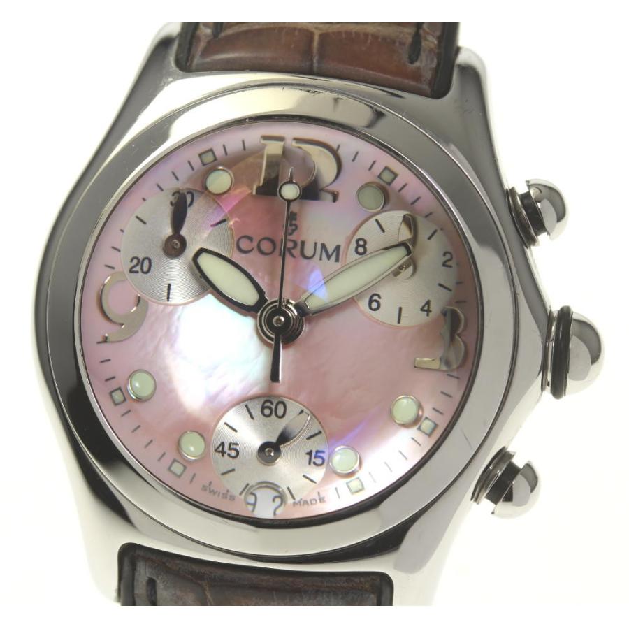 CORUM 【CORUM】コルム バブル デイト クロノグラフ 196.250.20  