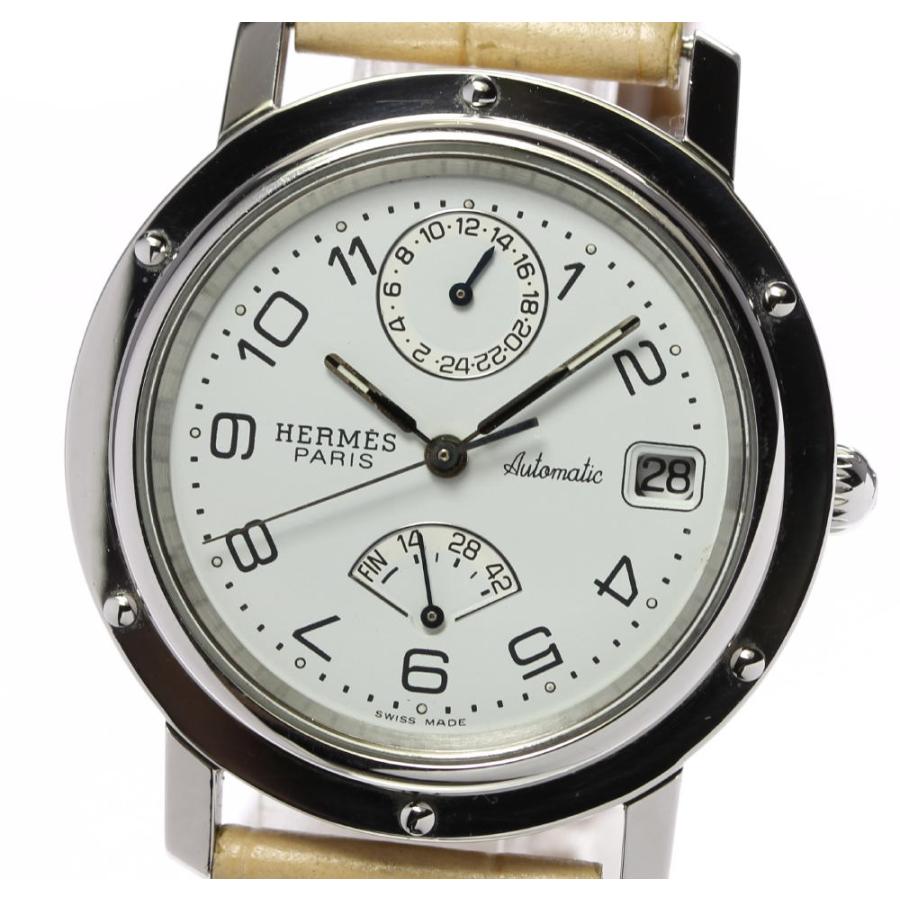 HERMES クリッパー 自動巻き 時計 パワーリザーブ cl5 710 HERMES 【HERMES】エルメス クリッパー パワーリザーブ CL5.710 自動