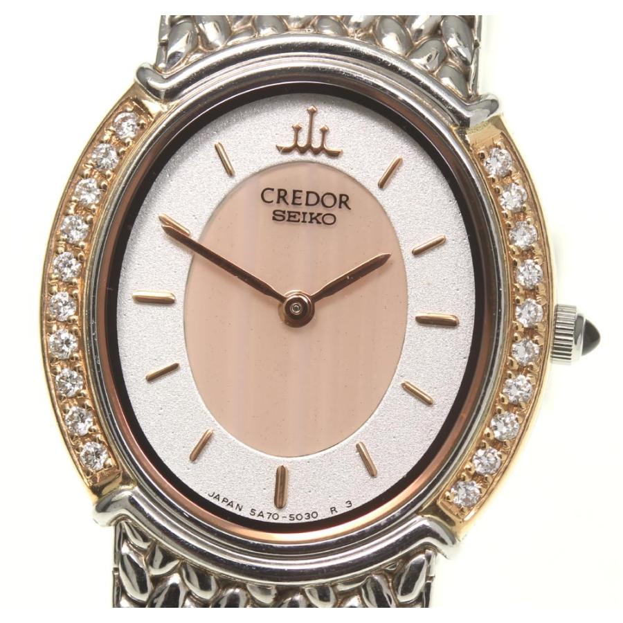 SEIKO（セイコー） 【SEIKO】セイコー クレドール ダイヤベゼル 5A70