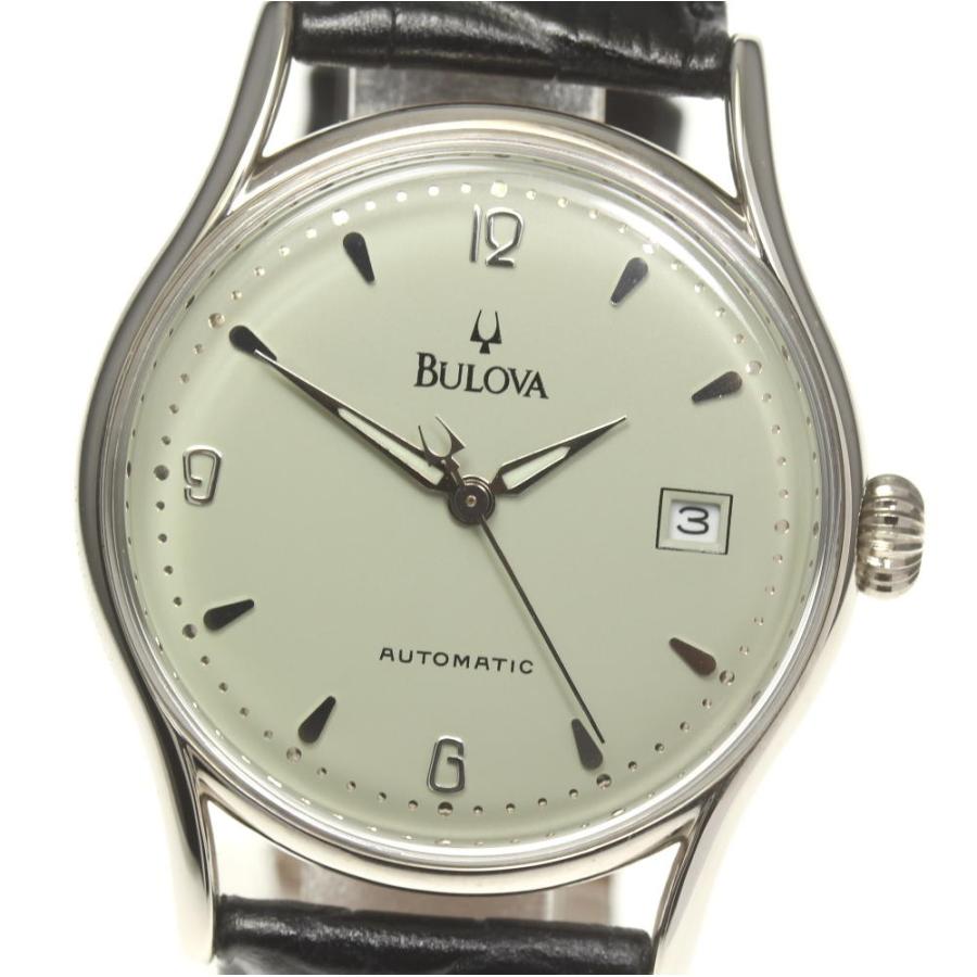 ☆良品【BULOVA】ブローバ デイト 46091 自動巻き メンズ : CLOSER
