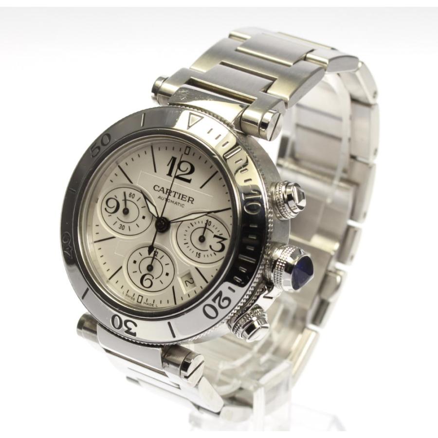 カルティエ CARTIER W31089M7 パシャ シータイマー デイト クロノグラフ 自動巻き メンズ _956299 Cartier（カルティエ） 【CARTIER】カルティエ パシャ シータイマー