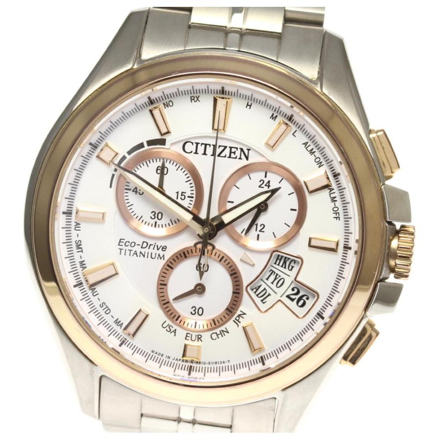 良品 Citizen シチズン エコドライブ クロノグラフ By0054 57a ソーラー電波 メンズ Ev10 Closer Yahoo ショップ 通販 Yahoo ショッピング
