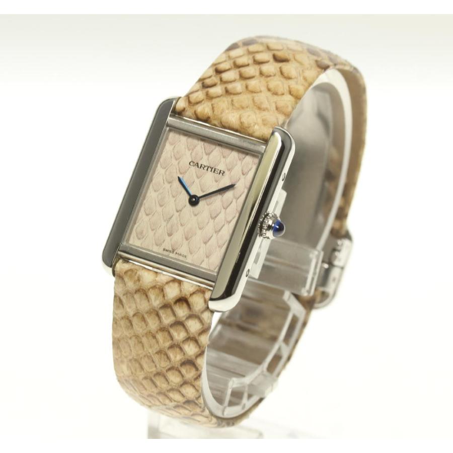 Cartier（カルティエ） 【CARTIER】カルティエ タンクソロSM パイソン