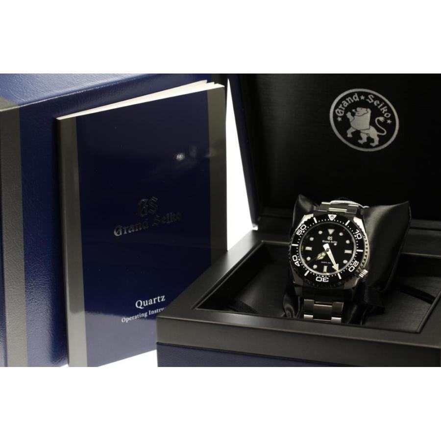 稼動品】Grand Seiko ダイバーズウォッチ 黒 SBGX335 干