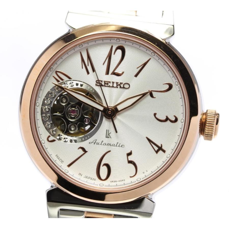 ☆美品 箱保付き【SEIKO】セイコー ルキア オープンハート SSVM004  