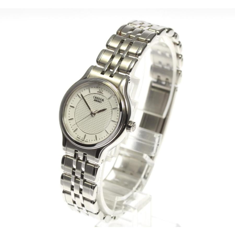 クレドール 4J85-0A10 レディース腕時計 Seiko CREDOR Watch Ladies 4J85-0A10 Quartz 18KT Gold Used in