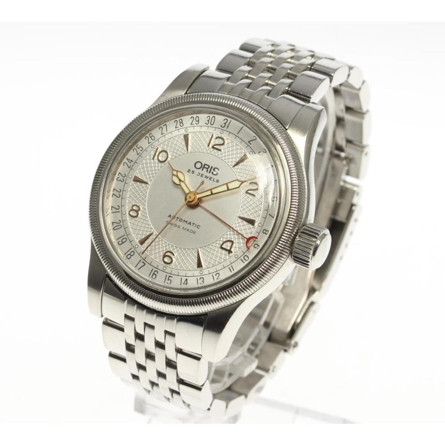 オリス ORIS 7543 ポインターデイト 自動巻き ORIS ☆訳あり【ORIS】オリス ポインターデイト ビッククラウン