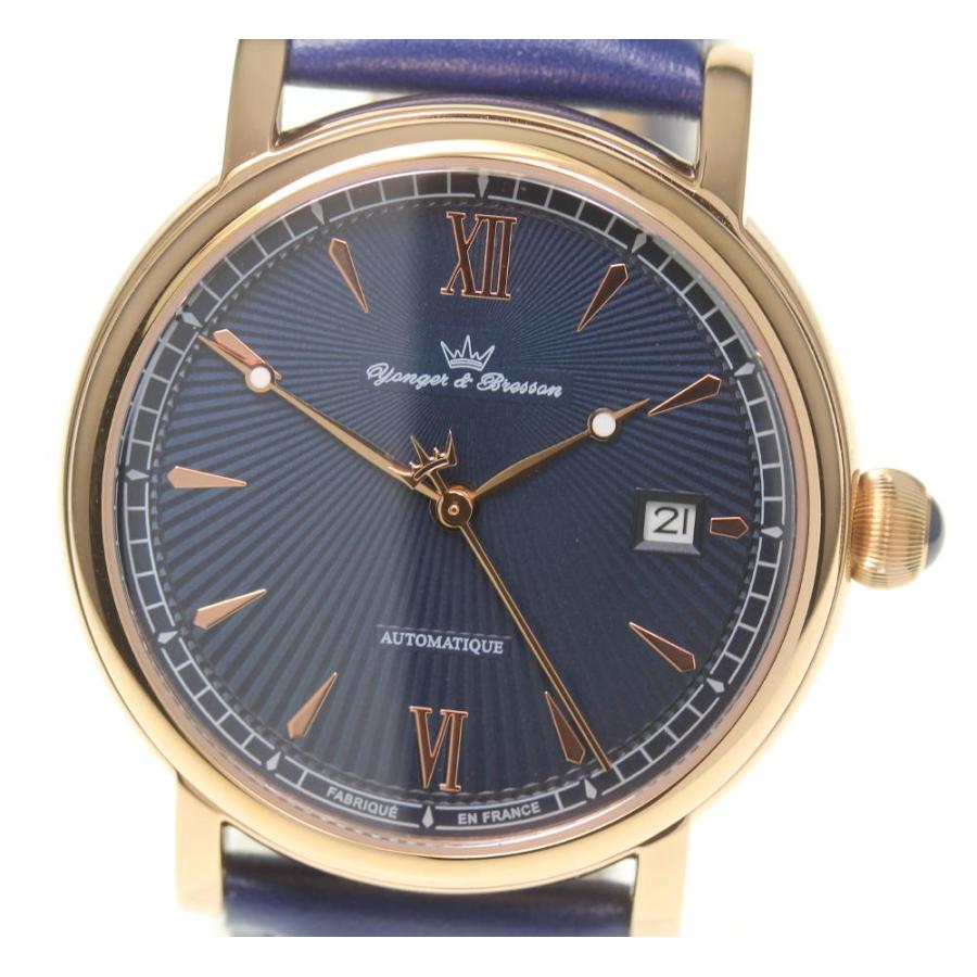 【美品】Yonger & Bresson ベルカステル 自動巻き 未使用品☆箱・保【Yonger & Bresson】ヨンガー＆ブレッソン