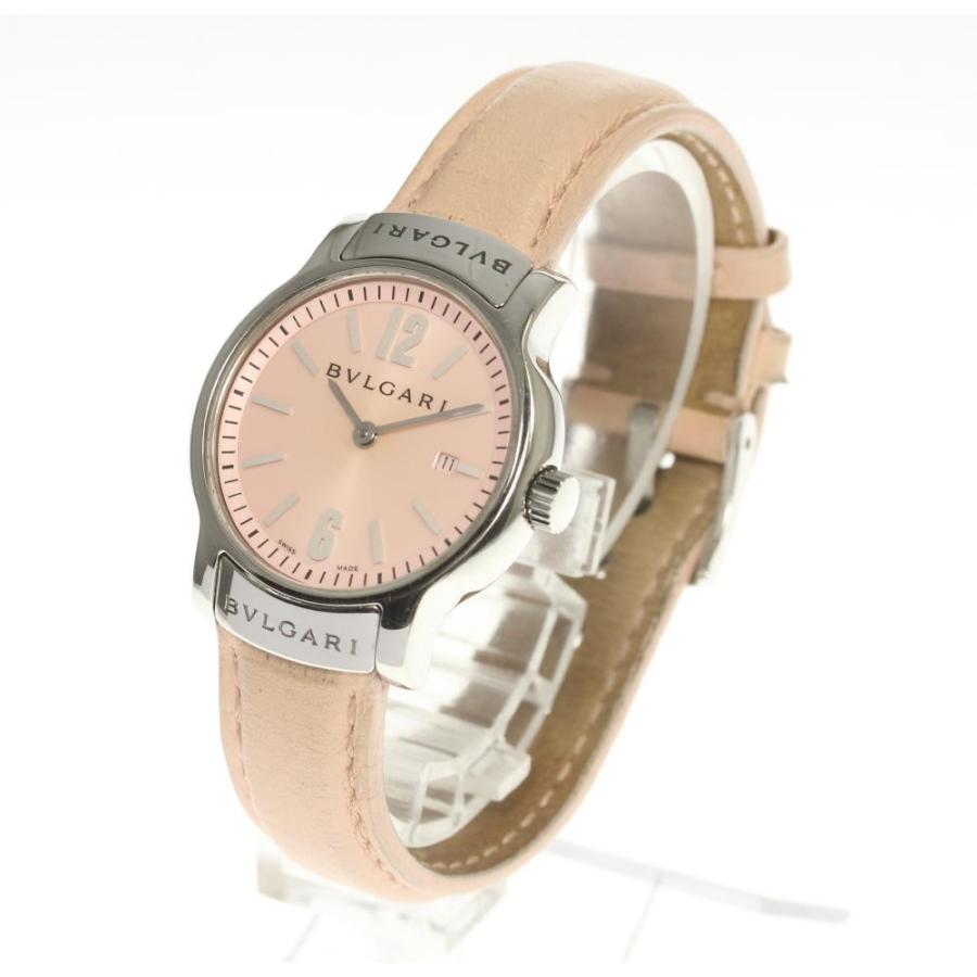 ★美品★BVLGARI ブルガリ ソロテンポ ST29S ピンク BVLGARI ☆良品【BVLGARI】ブルガリ ソロテンポ ST29S ピンク