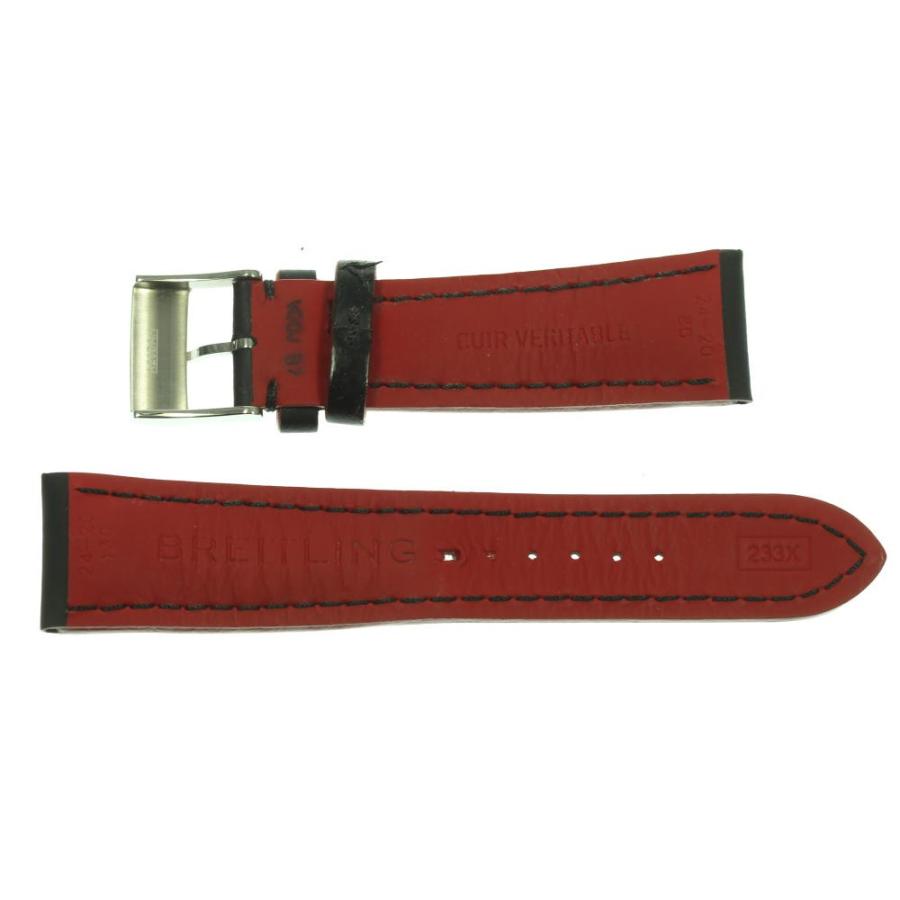 ブライトリング 純正 レザーベルトラグパパ24mm ブライトリング 純正 レザーベルトラグパパ24mm 24mm 腕時計 レザー 革