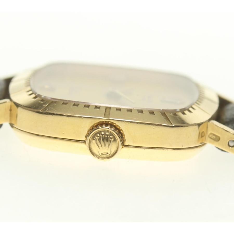 ROLEX 【ROLEX】ロレックス チェリーニ K18YG cal,1601 3Pダイヤ 4802  