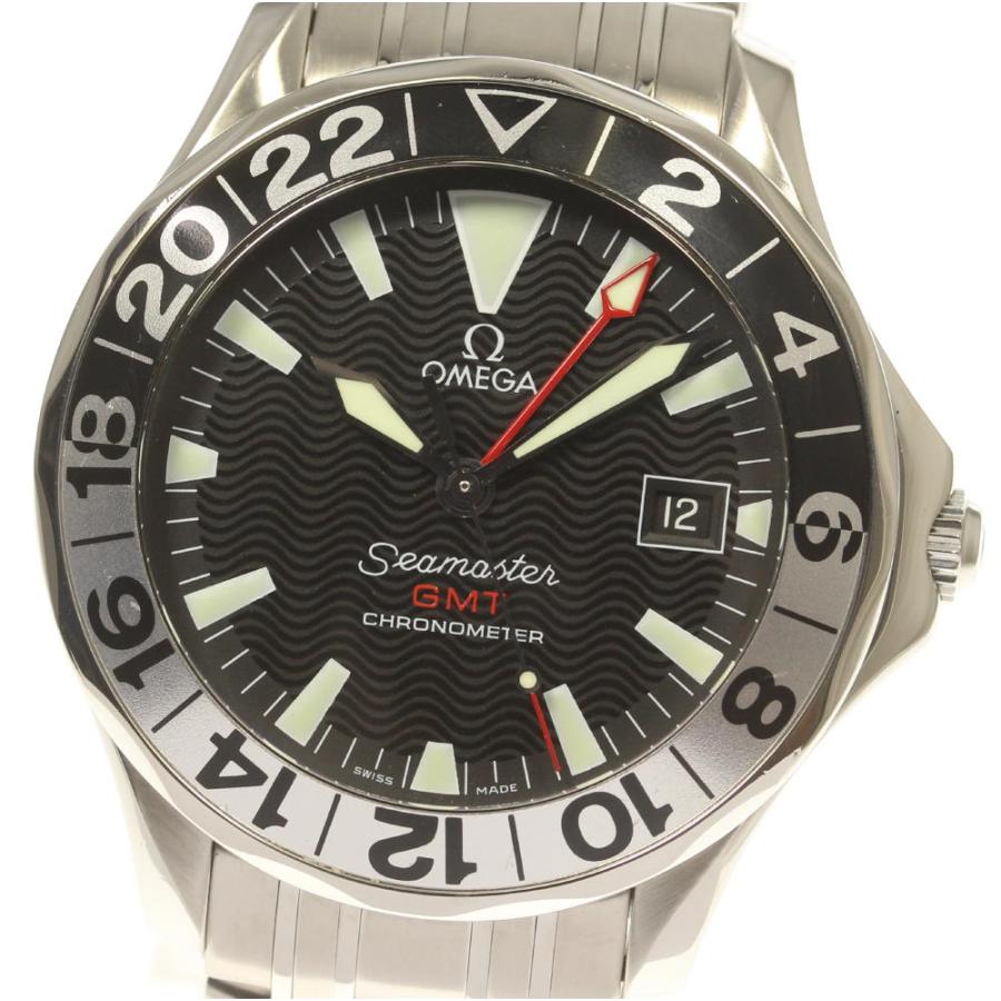 OMEGA ☆良品【OMEGA】オメガ シーマスター300 GMT 50周年記念モデル  
