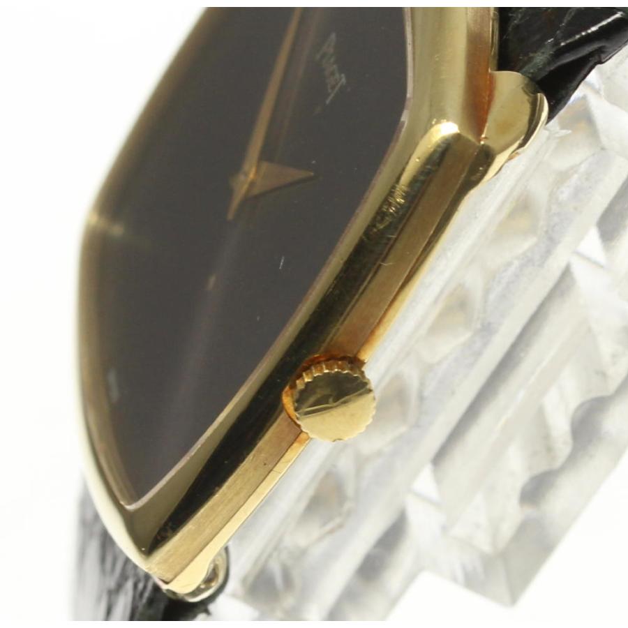 PIAGET ※ブレス訳あり品【PIAGET】ピアジェ K18YG スクエア 9731 手