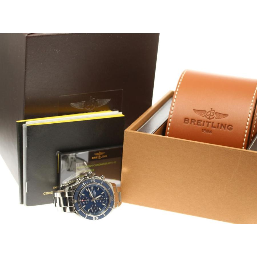 ✨BREITLING✨ブライトリング✨スーパーオーシャン✨デイト✨腕時計✨ ブライトリング（BREITLING） ☆美品【BREITLING】ブライトリング