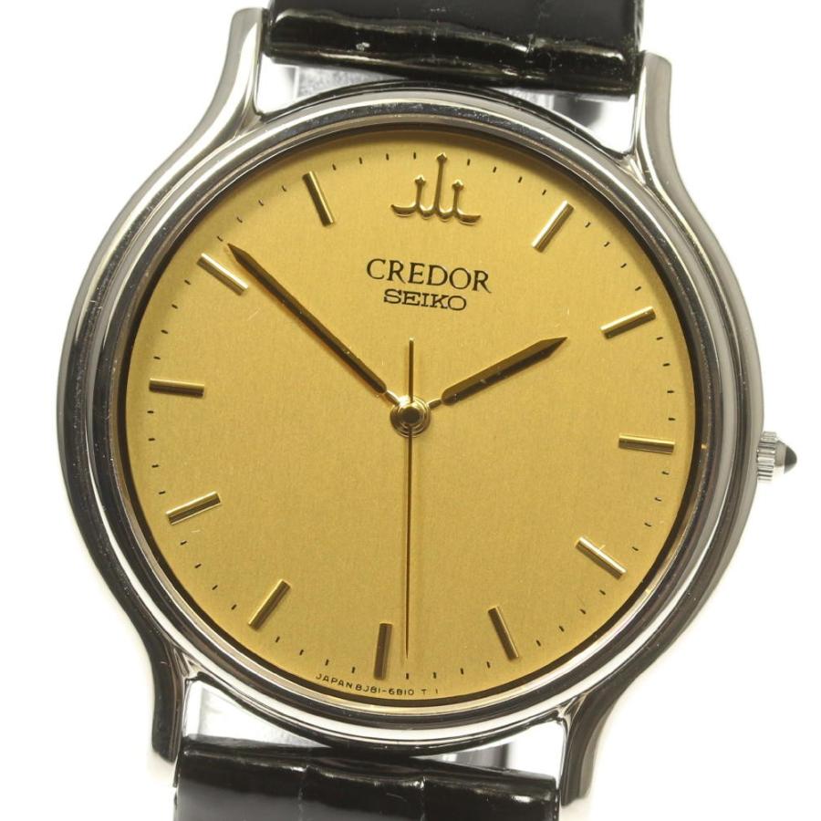 【極美品　稼働品】SEIKO クレドール クォーツ 腕時計 8J81-6A30 SEIKO ☆極美品【SEIKO】セイコー クレドール 8J81-6A30