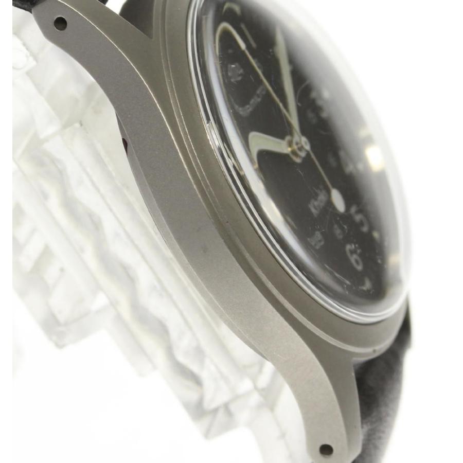 HAMILTON 【HAMILTON】ハミルトン カーキ 革ベルト 9415A 手巻き