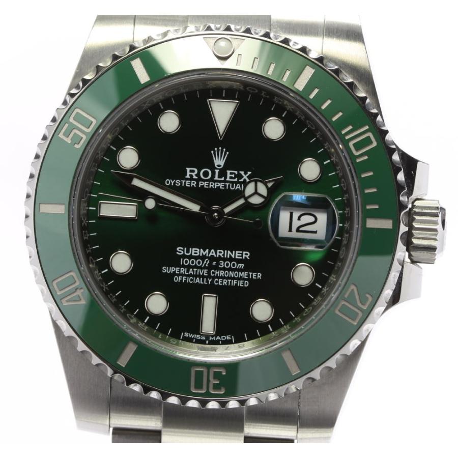 保証書付 美品 Rolex ロレックス サブマリーナ デイト lv グリーン文字盤 ランダム 自動巻き メンズ App Nandanshringar Com