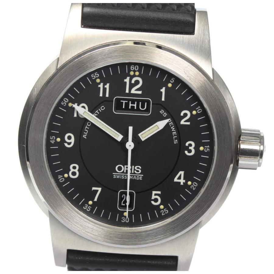 箱保付【ORIS】オリス BC3 デイデイト 7500 ラバーベルト 自動巻き 