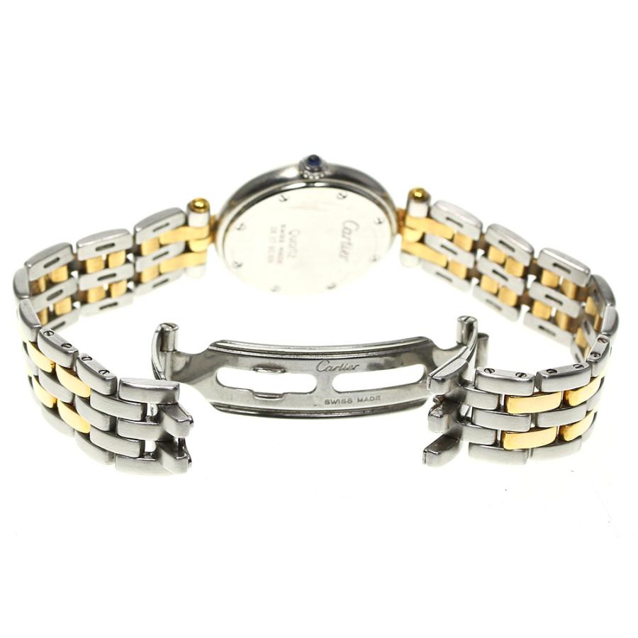 Cartier（カルティエ） 【CARTIER】カルティエ パンテール ヴァンドームSM ラウンド 2ロウ W25030B6 クォーツ ...