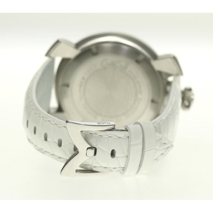 専用❗【未使用品】ガガミラノ　マヌアーレ48MM　クロノグラフ　クォーツ　稼働品 レンタル商品【MM48】GaGaMILANO マヌアーレ48 クロノグラフ