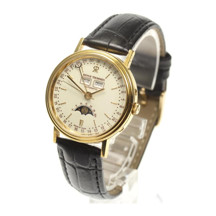 レビュートーメン カレンダー トリプル ムーンフェイズ 腕時計 590195-3.jpg