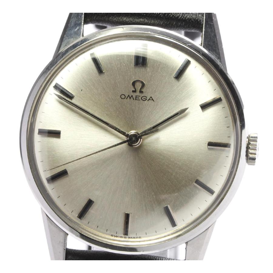 オメガ　ビンテージ　ラウンド　cal.285 シルバー　手巻きメンズ腕時計　稼働 OMEGA（オメガ） 【OMEGA】オメガ ラウンド cal,285 アンティーク 手
