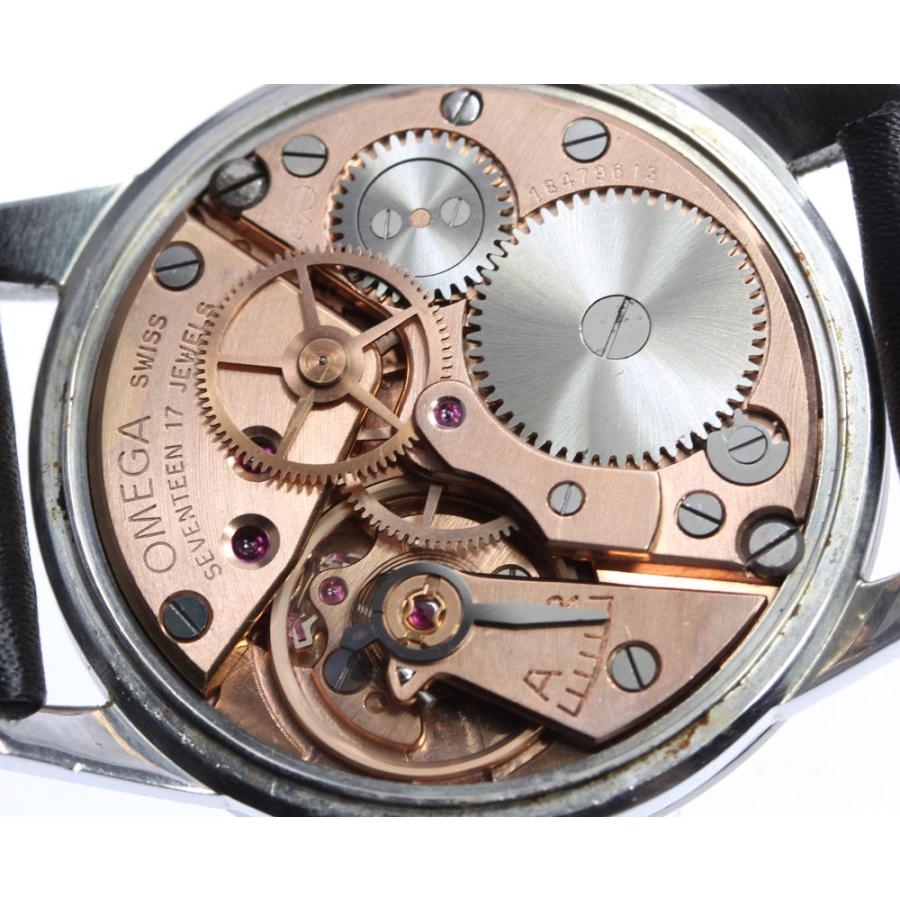 オメガ　ビンテージ　ラウンド　cal.285 シルバー　手巻きメンズ腕時計　稼働 OMEGA（オメガ） 【OMEGA】オメガ ラウンド cal,285 アンティーク 手