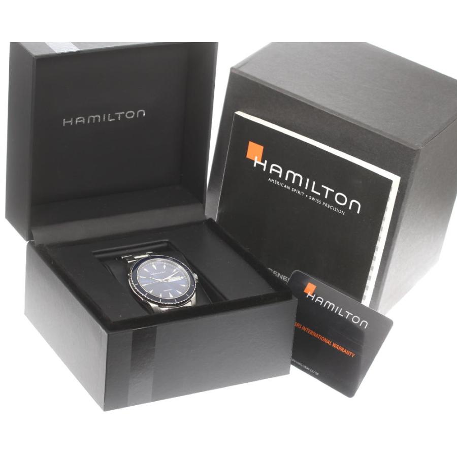 ☆極美品 シービュー HAMILTON ハミルトン 時計 H375510 メンズ HAMILTON ハミルトン H375510 ジャズマスター シービュー
