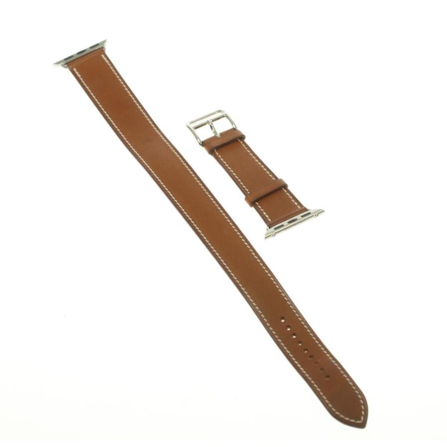 ☆極美品☆ 箱付き【HERMES】エルメス アップルウォッチ 革ベルト ドゥ  