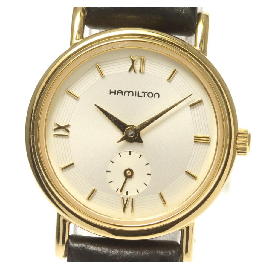 ☆良品【HAMILTON】ハミルトン スモールセコンド 6208 クォーツ