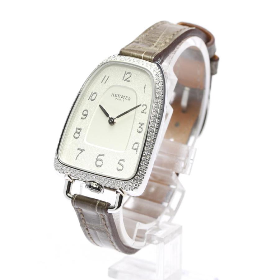 ☆美品【HERMES】エルメス ギャロップ ドゥ エルメス ダイヤベゼル GA1 