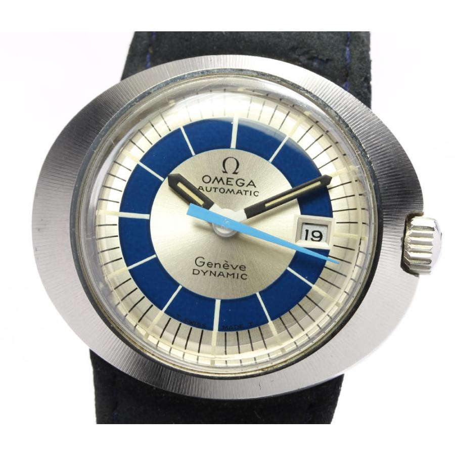 OMEGA】オメガ ジュネーブ ダイナミック デイト 自動巻き レディース