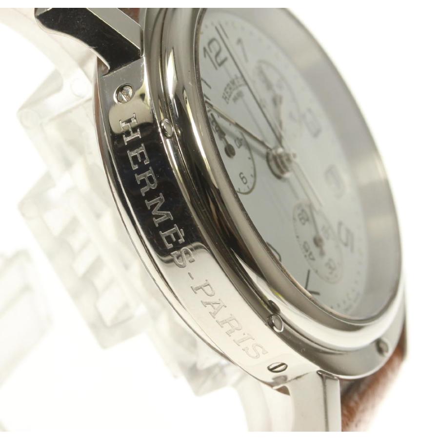 訳あり【HERMES】エルメス クリッパー クロノグラフ CL1.910 クォーツ