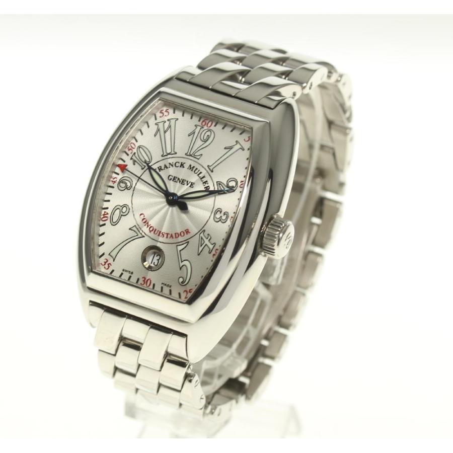 ‼️newnew‼️【美品】フランクミュラー コンキスタドール8005SC フランク・ミュラー コンキスタドール 8005SC シルバー 正規品