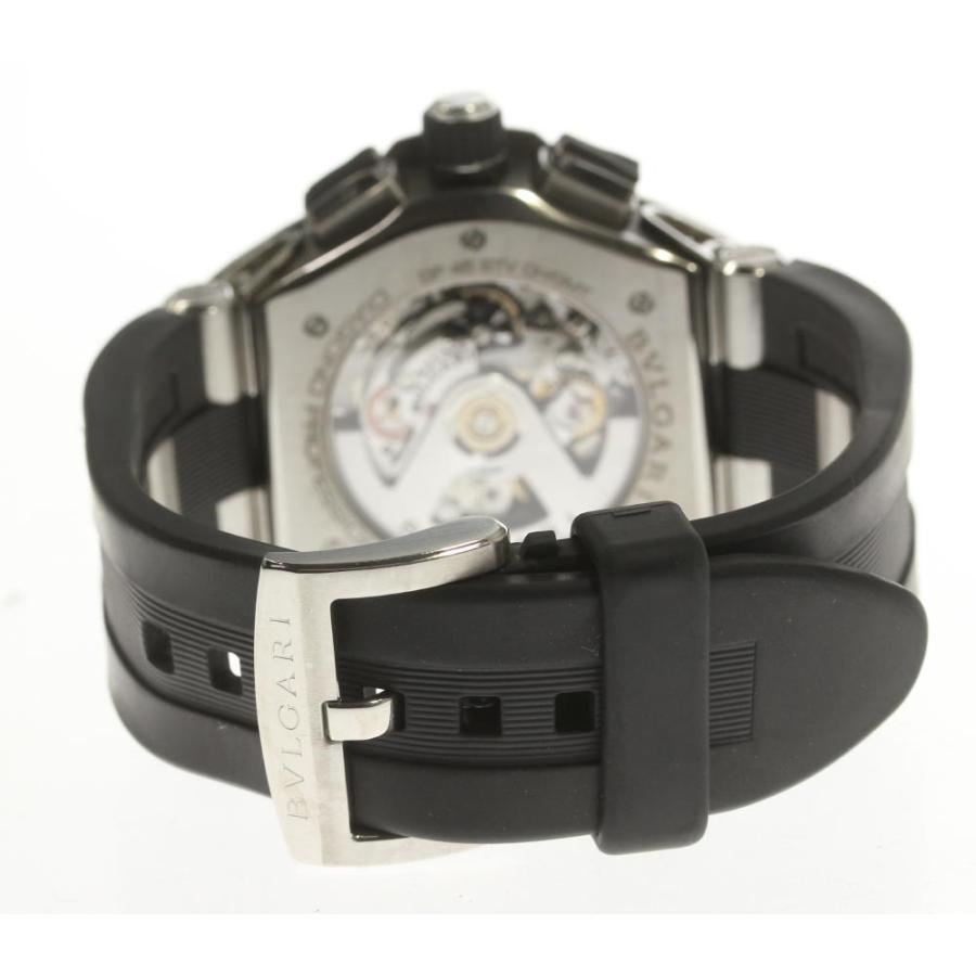 【稼働・箱 コマ 付き】BVLGARI ブルガリ ディアゴノ 黒文字盤 腕時計 BVLGARI（ブルガリ） 箱付き【BVLGARI】ブルガリ ディアゴノ