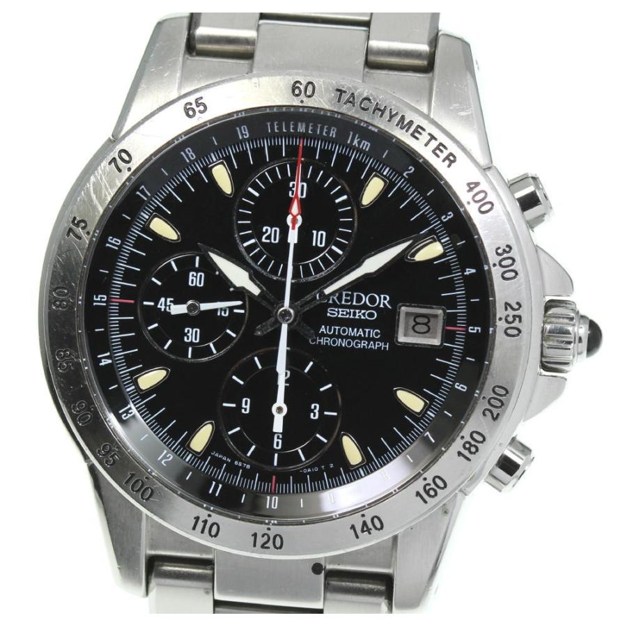 ☆訳あり【SEIKO】セイコー クレドール デイト クロノグラフ GCBP997 6S78-0A10 自動巻き メンズ :552382:CLOSER  Yahoo!ショップ - 通販 - Yahoo!ショッピング